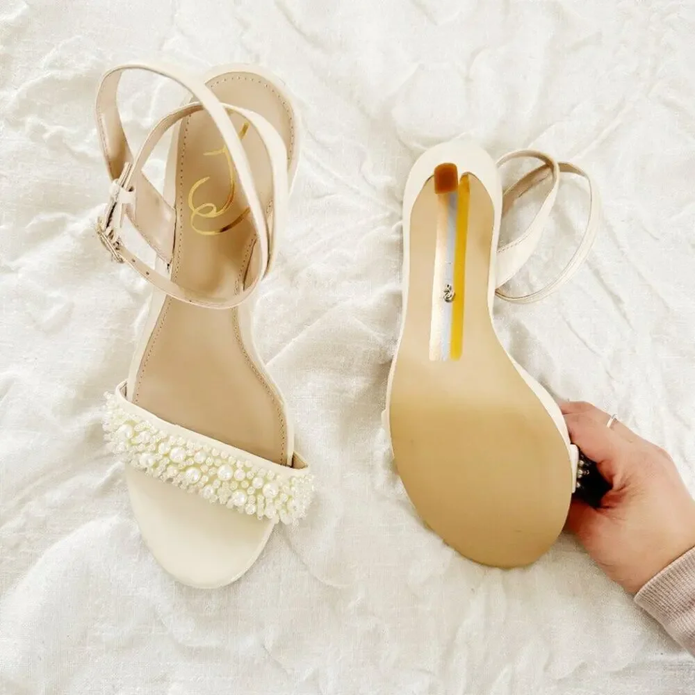 Sam Edelman Jade Pearl Heel Size 8 New